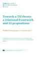 Towards a TSI theory : a relational framework and 12 propositions (TRANSIT working paper ; 16, December 2017)